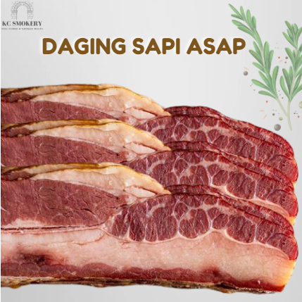 

Daging Sapi Asap Iris I Smoked Beef Slice 150 gr