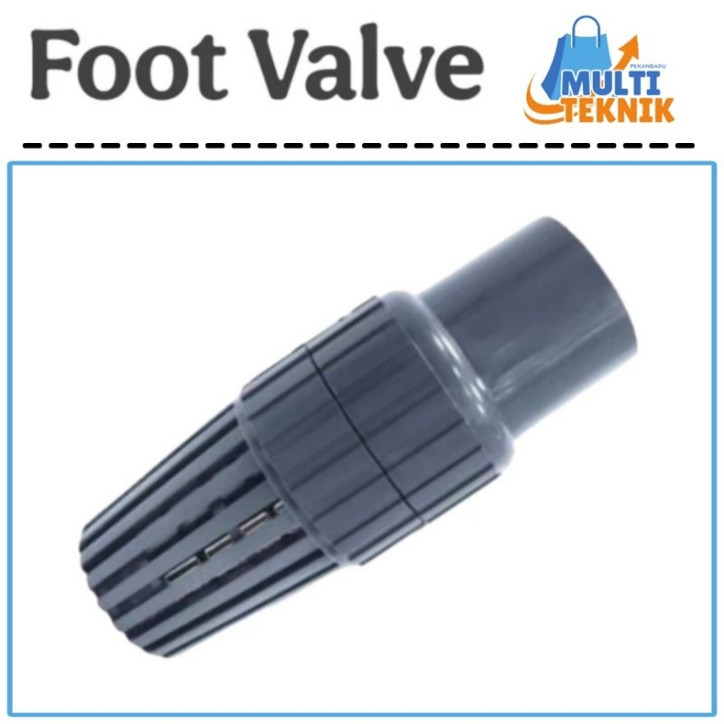 PVC Foot Socket Tebal AW Tusen Klep 2 Inch