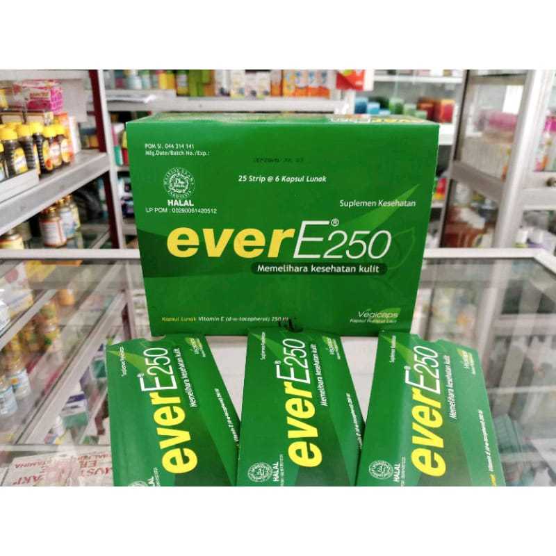 EVER E 250 IU ISI 6 KAPSUL | VITAMIN E