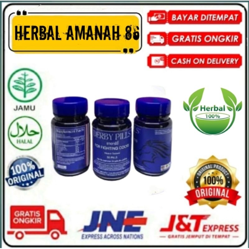 DERBY PILLS doping ayam aduan import Thailand original obat ayam, ayam laga, Taji ayam, ayam Thailan
