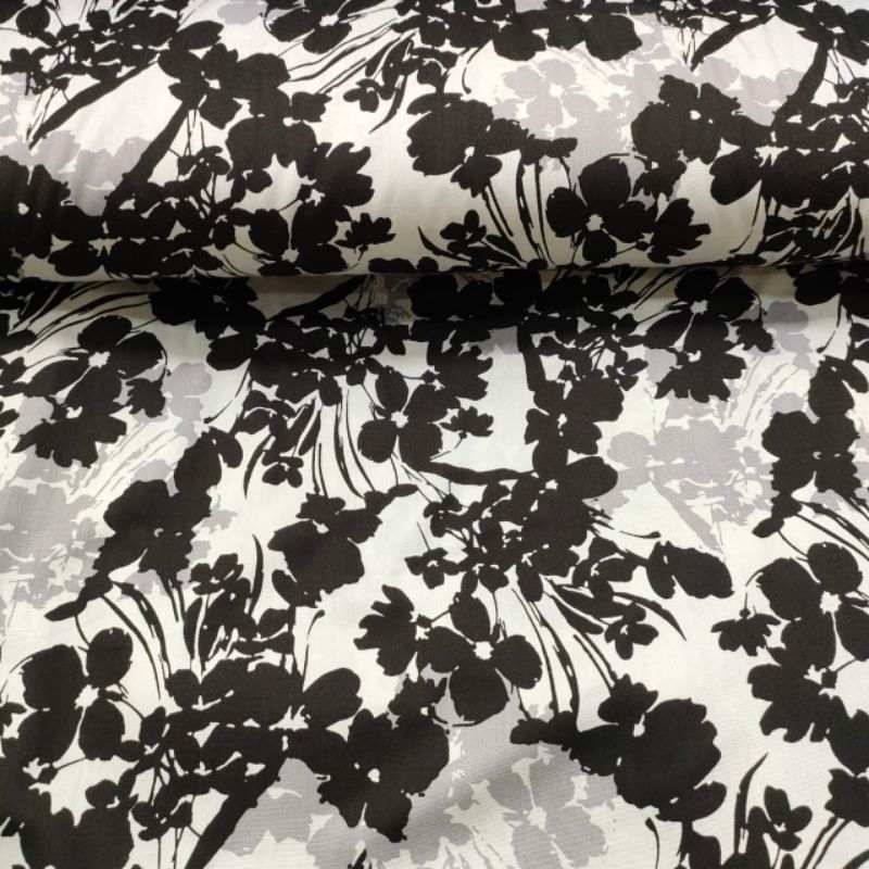 BAHAN KEMEJA,TUNIK,BLOUSE,ATASAN,BAJU SANTAI,DRESS,GAMIS,PIYAMA,KAIN KATUN RAYON KATUN RAYON MOTIF B