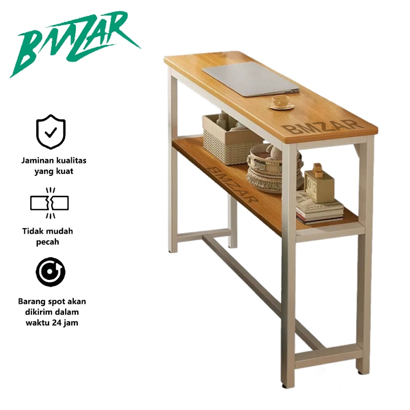 BMZAR Meja Kerja Meja Kecil Kamar Meja Kopi Meja Belajar Meja Aesthetic Meja Rumah Meja Kamar Tidur 