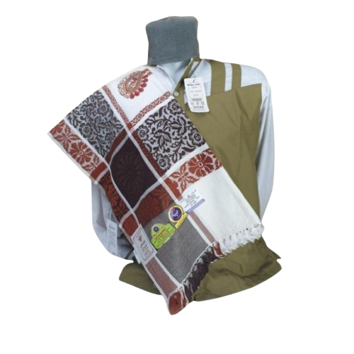 SORBAN ALMAS BORDIR KEMBANG HARGA TERMURAH