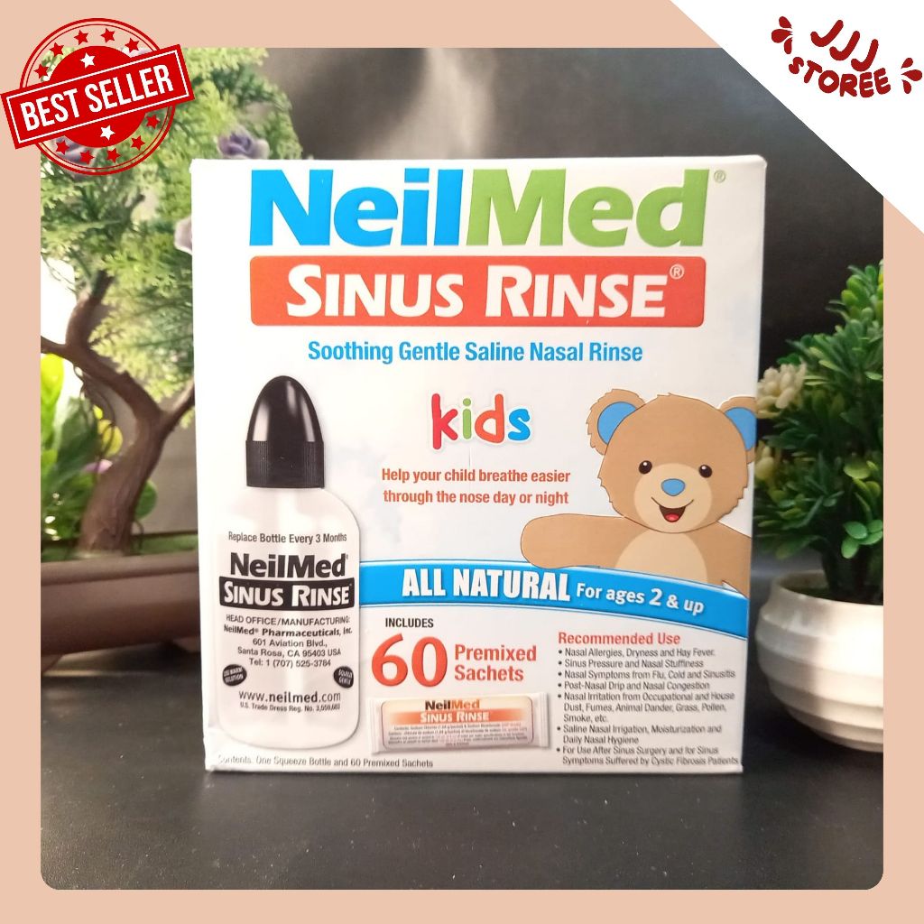 Neilmed Sinus Rinse Kids - Bottle + 60 Sachets /Neilmed Sinus Rinse Kids - Bottle + 30 Sachets/ Cuci