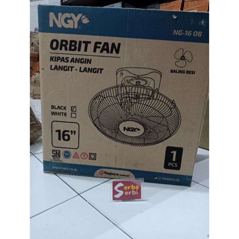 [16" ORBIT FAN]Kipas angin langit plafon