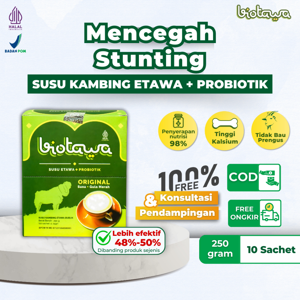 

Biotawa untuk Mencegah Stunting - Free Konsultasi & Pendampingan