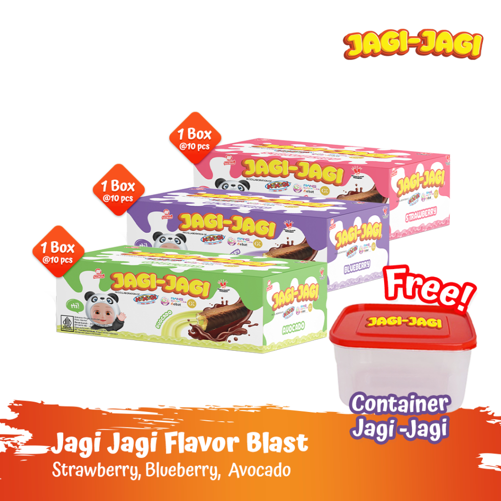 

Jagi Jagi Flavor Blast Snack 20gr [1 Box @ 10 Pcs]