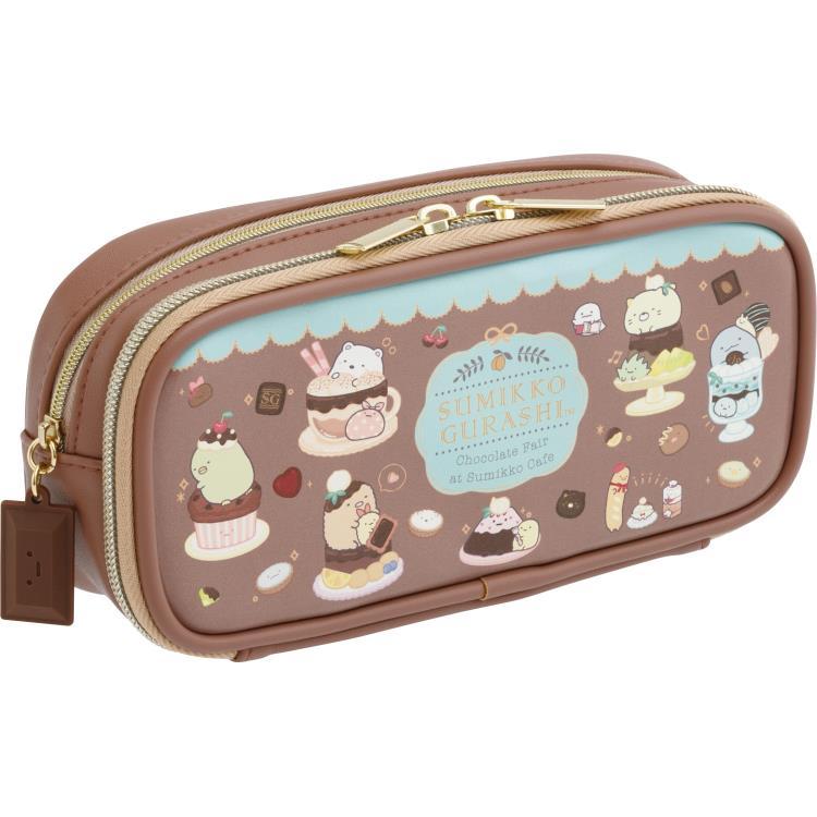 

Pencil Case Dual Side San-X Sumikko Gurashi Chocolate Fair Kotak Pensil Storage Limited Edition