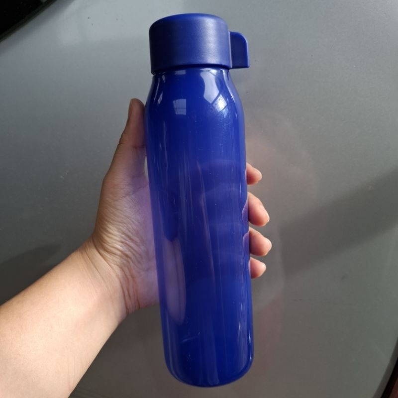 Eco Bottle Fancy Tupperware 500 ML - Biru Tua