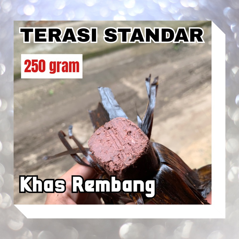 

[STANDAR] TERASI UDANG KHAS REMBANG/TRASEK UDANG KHAS REMBANG