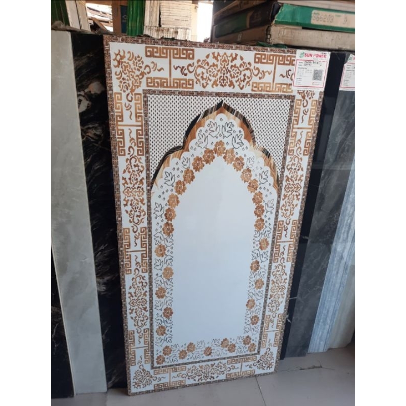 granit lantai 120x60 motif sajadah