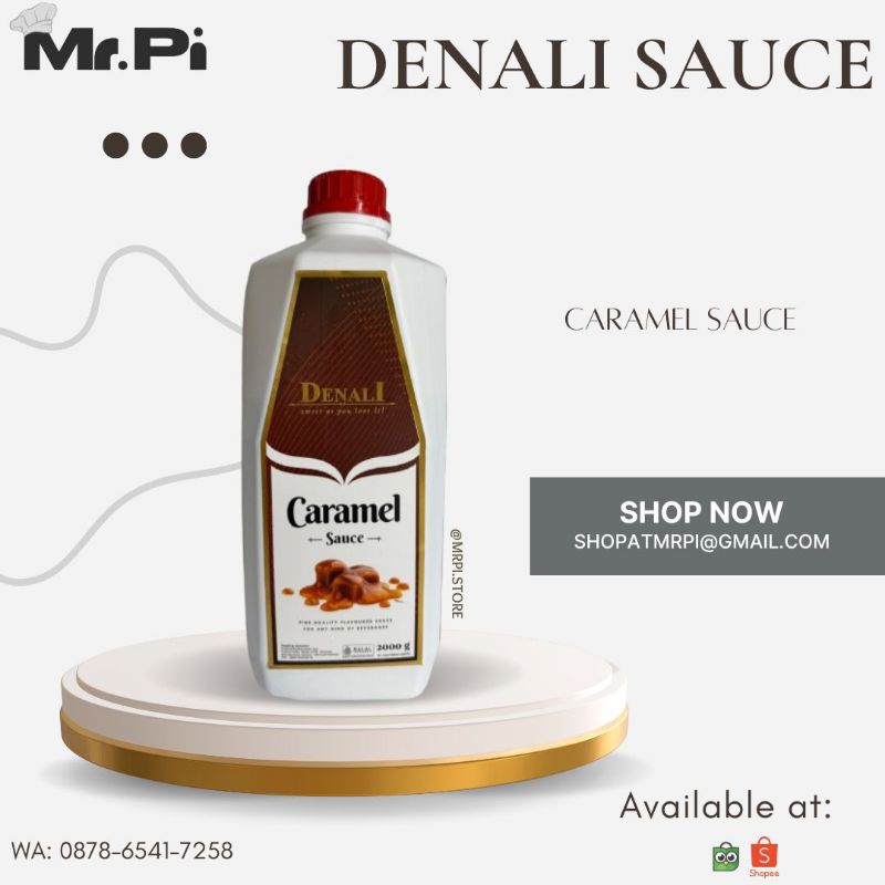 

DENALI CARAMEL SAUCE 2KG