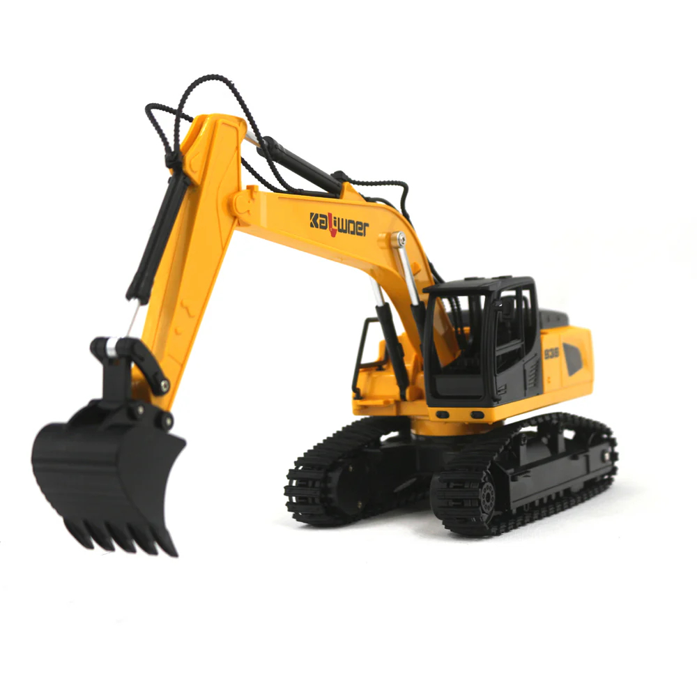 Kaliwo 1:24 Scale 9 Channel Remote Control RC Excavator 13510 by HUINA