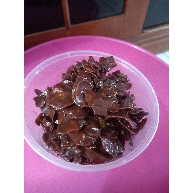 

keripik pisang coklat lumer