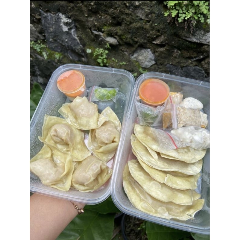 

pangsit ayam Chili oil