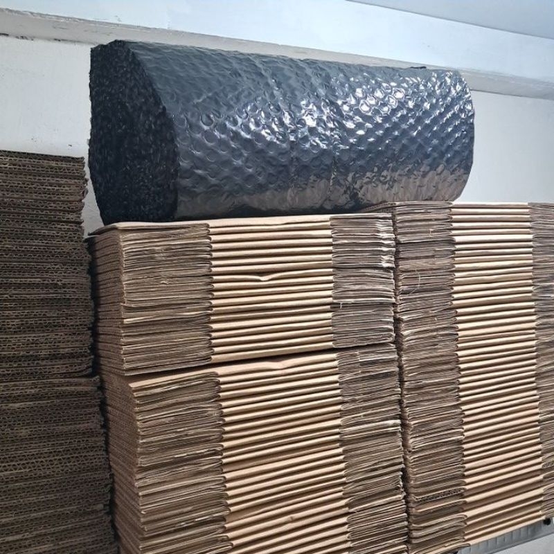 

kardus untuk tambahan packing snack/buble wrab untuk tambahan packing snack