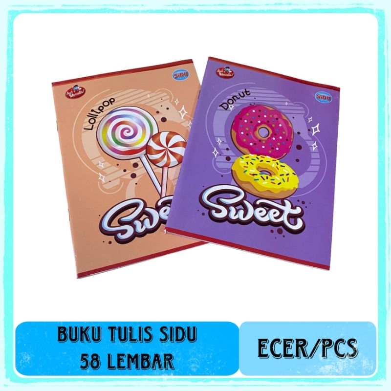 

Buku Tulis Sinar Dunia /Sidu/ecer