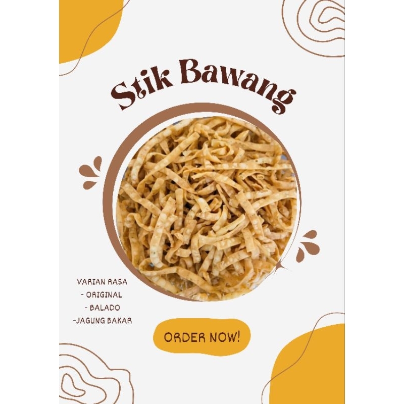

Stik bawang / keripik bawang 250gr