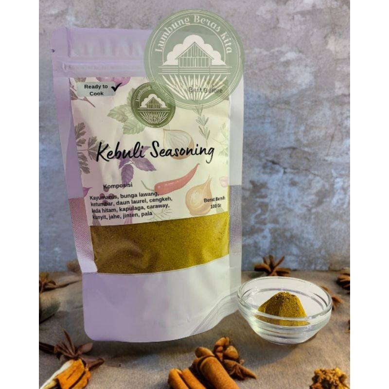 

LUMBUNG BERAS KITA Bumbu Kebuli Siap Masak Wangi Kaya Rempah 100 gr