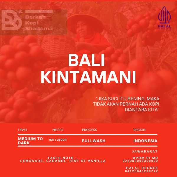 

Bali Kintamani / Biji Kopi / Roast Bean Coffee