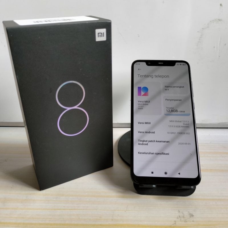 Xiaomi Mi 8 6/128 Second Flagship Resmi Indonesia Termurah