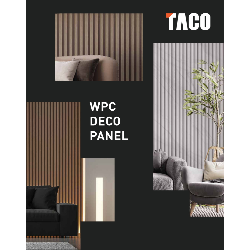 WPC Panel Taco Bentuk Bulat Terbaru