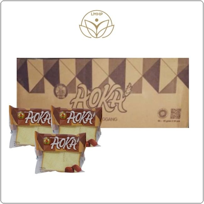 AOKA Roti panggang roti tawar per DUS harga grosir lebih murah