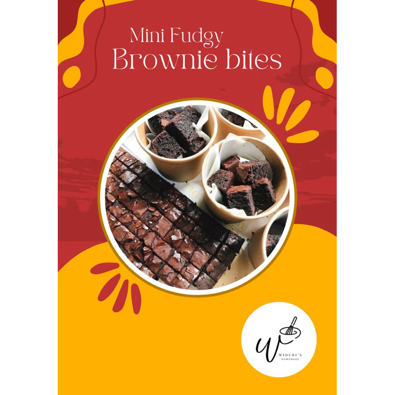 

Mini Fudgy Brownie bites