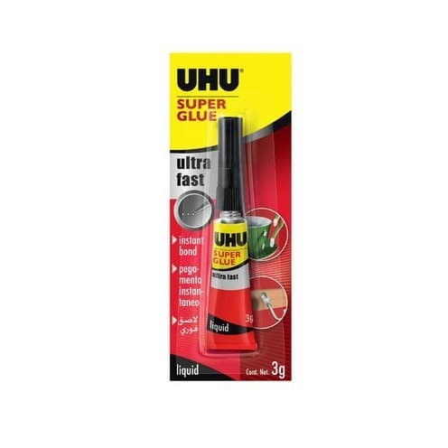 

TBMO UHU SUPER GLUE JUMBO CARD 3 GR FBC 424003