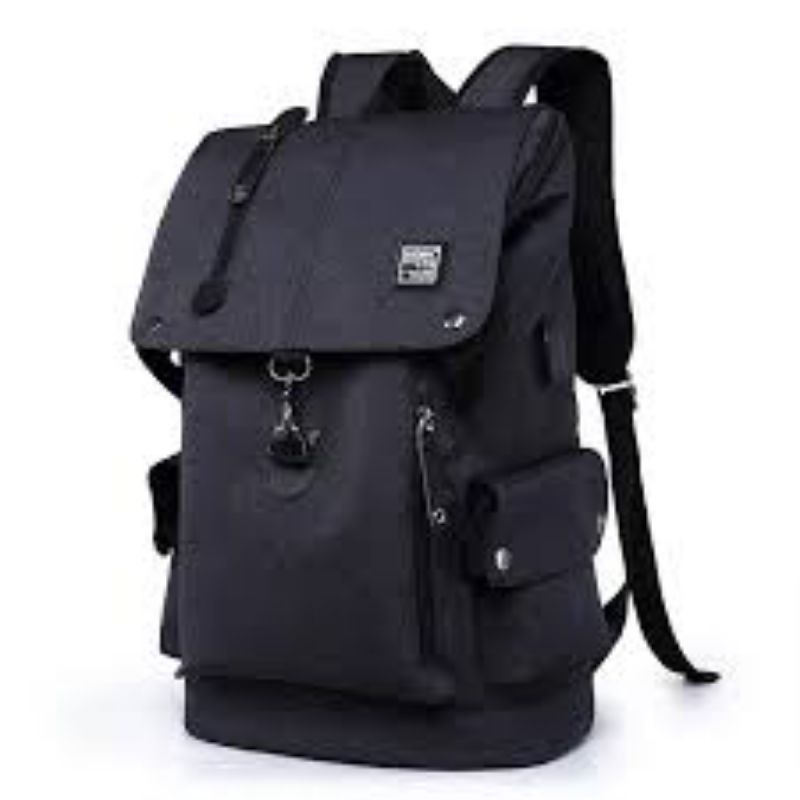tas ransel pria hitam