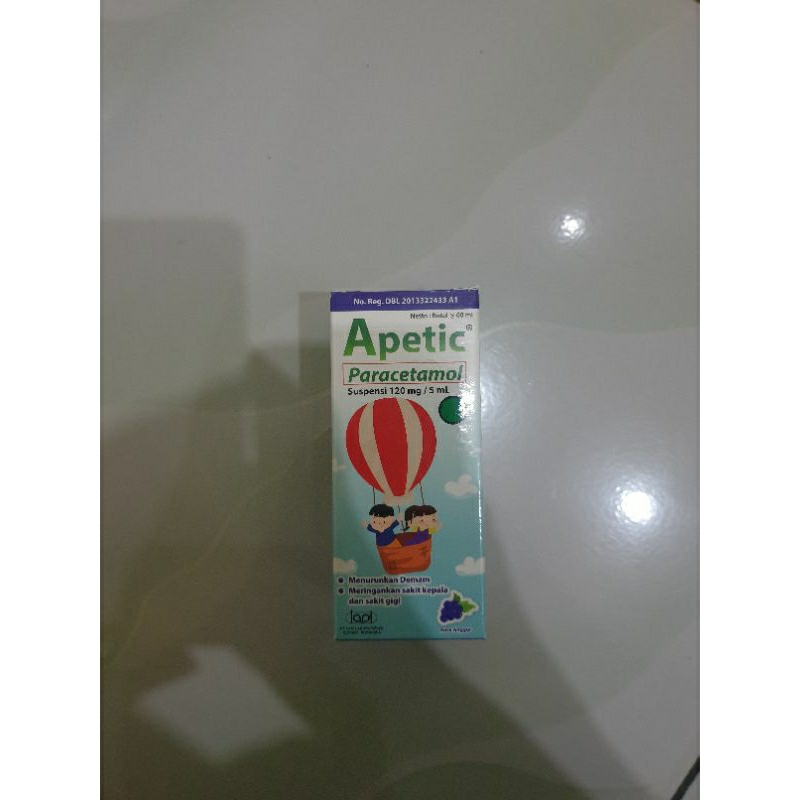 

Apetic sirup 60ml (per botol)