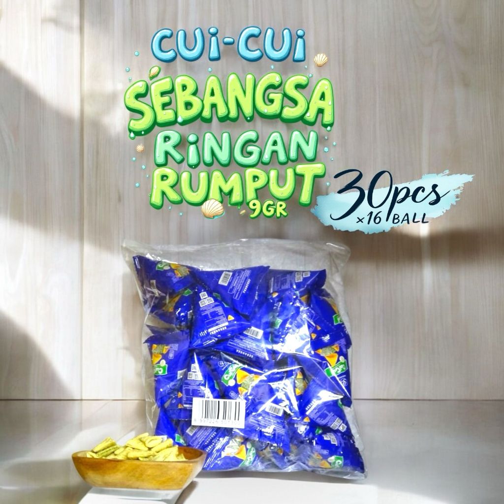 

Cui-Cui Sebangsa Makanan Ringan 9 Gr [1 Bal, Isi 30 Pcs]
