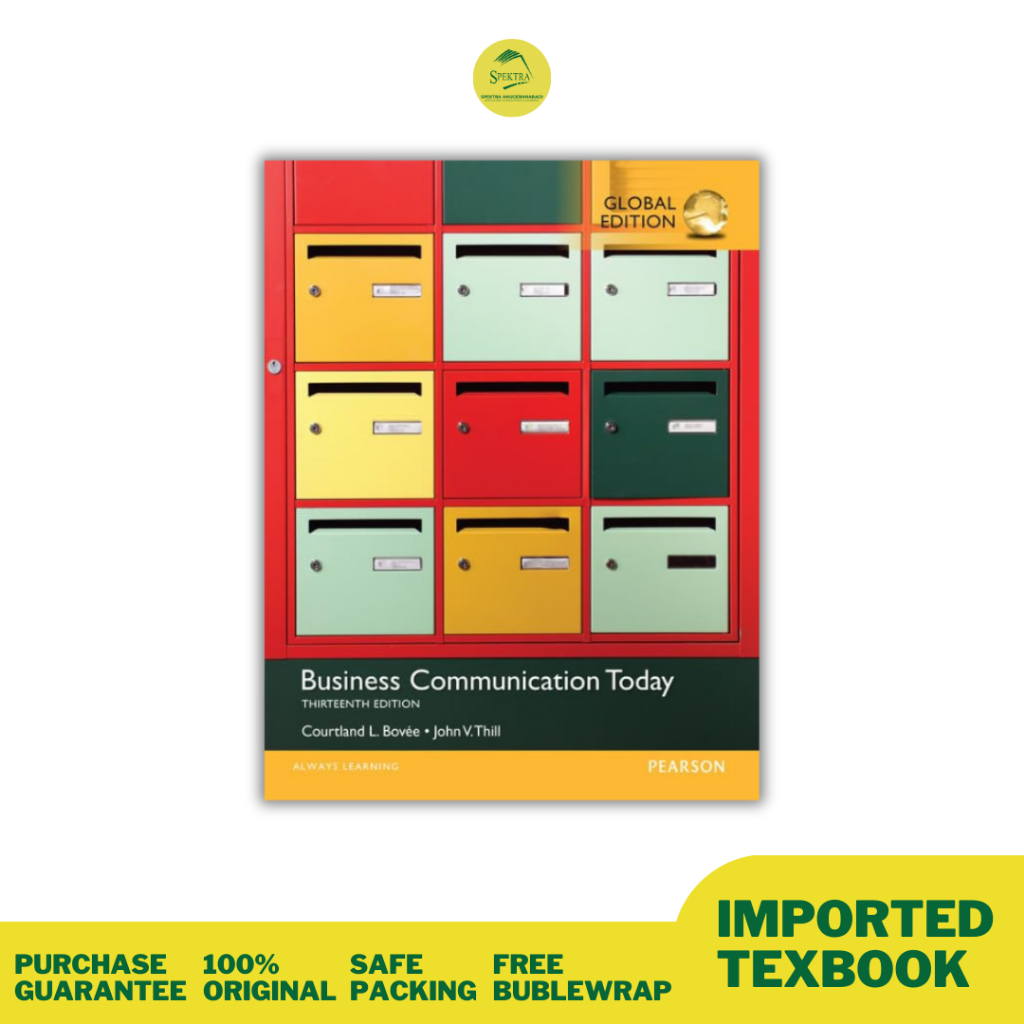 Buku Business Communication Today 13 Edition 9781292099866