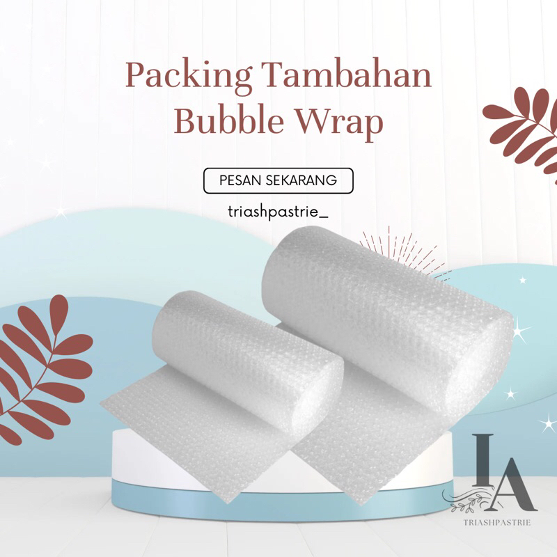 

EXTRA BUBBLE WRAP || tambahan packing