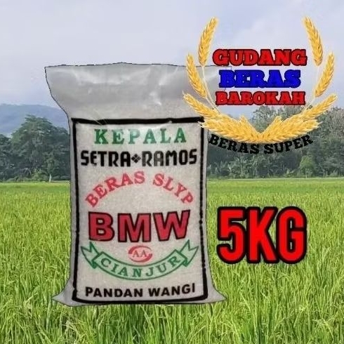 

BERAS CAP BMW CIANJUR 5KG,10KG,20KG