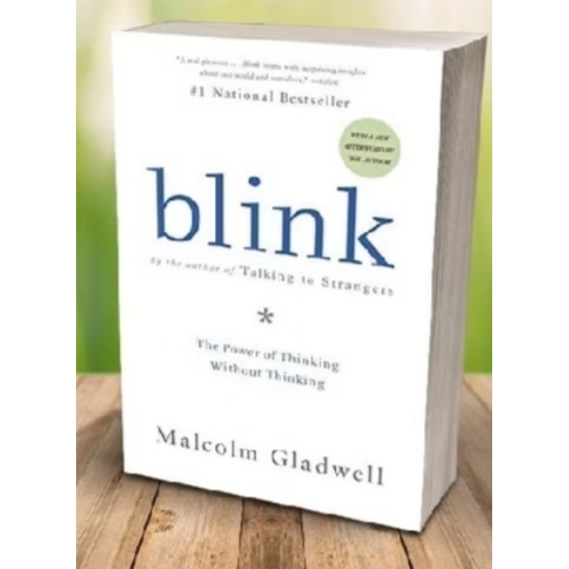 

BLINK BY MALCOLM GLADWELL