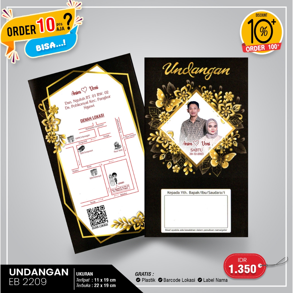 UNDANGAN EB2209 (MINIMAL 10 LEMBAR)