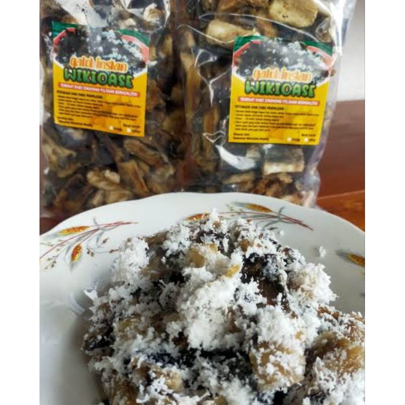 

Gatot instant Wonogiri,sangat lezat tinggal di kukus