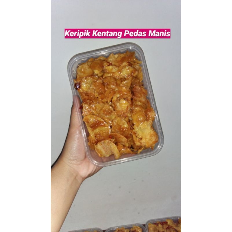 

Keripik Kentang Pedas Manis