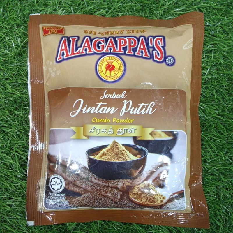 

Alagappas Cumin Powder | Bubuk Jintan Halus 100gr