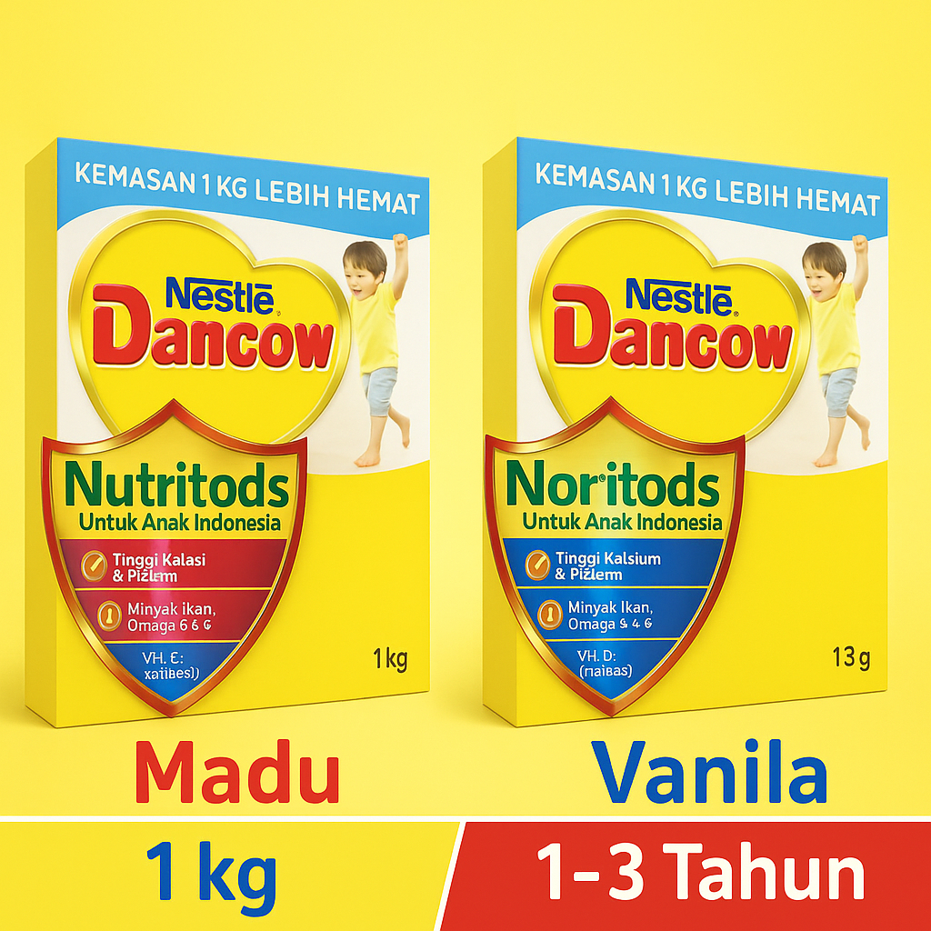 

Dancow 1+ Imunutri Susu Bubuk Pertumbuhan Anak 1-3 tahun 1kg