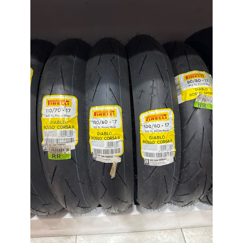 pirelli diablo rosso corsa (soft) 90/80-14, 90/80-17, 100/80-17, 110/70-17
