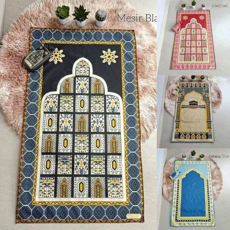 Sajadah Travel Besar Sajadah travel pouch murah