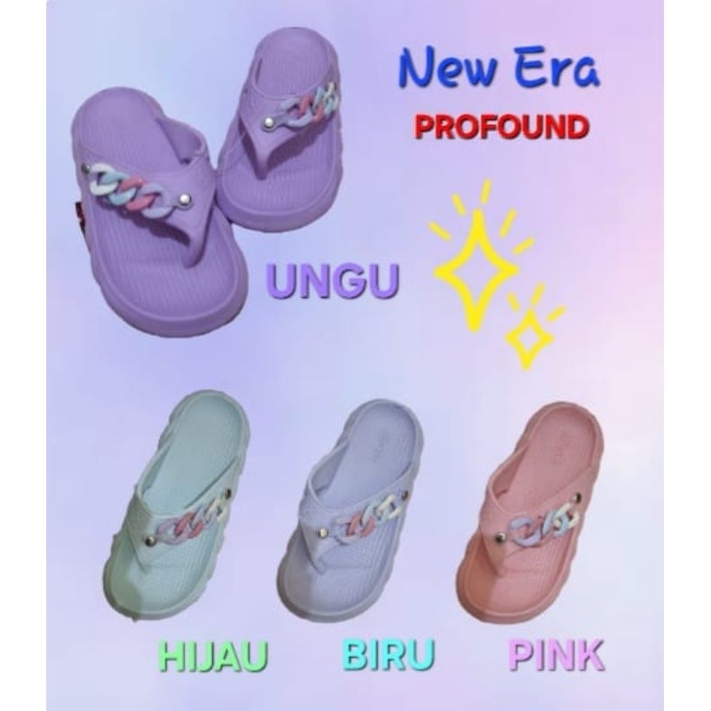 Sandal anak cewek kekinian New era original