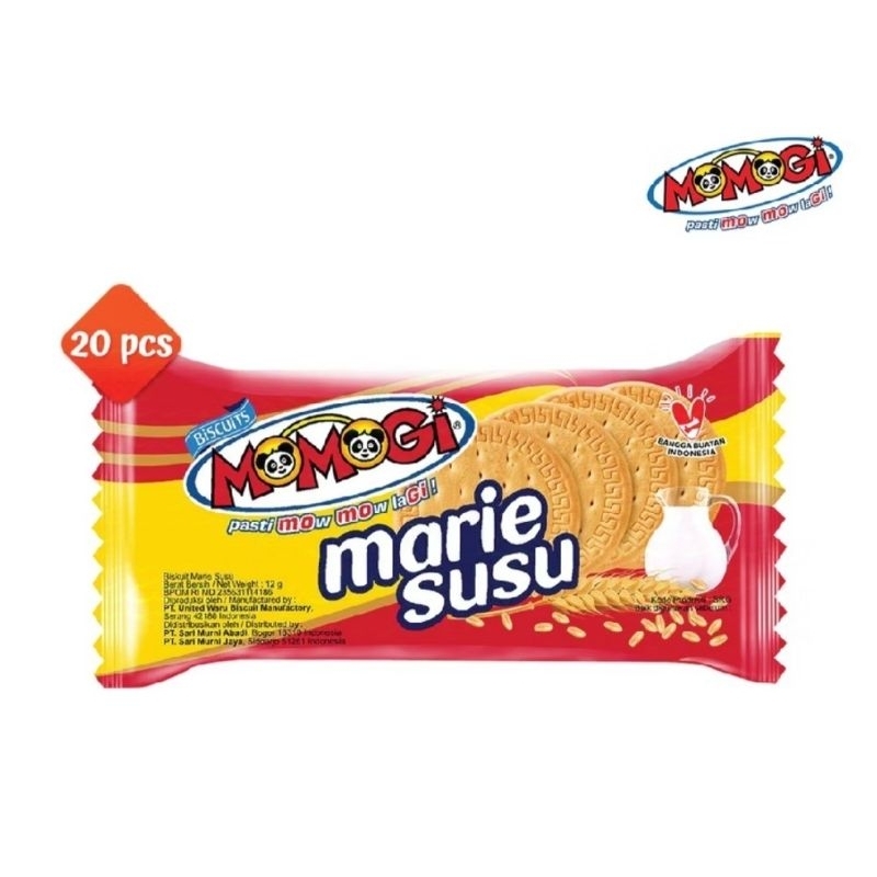 

Momogi Biscuits Marie Susu ( isi 20 pcs)