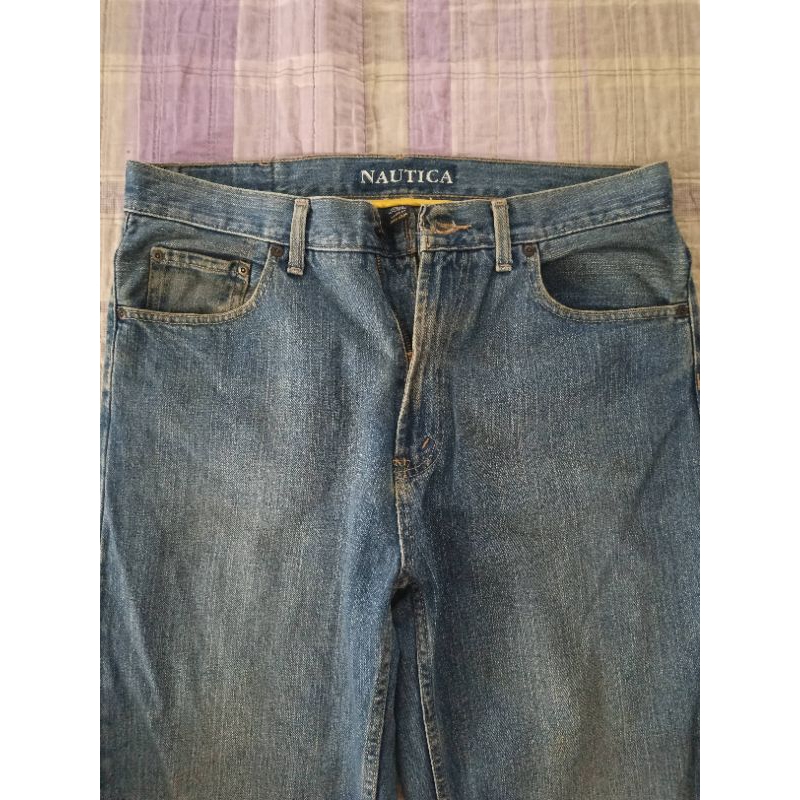 celana baggy jeans nautica denim
