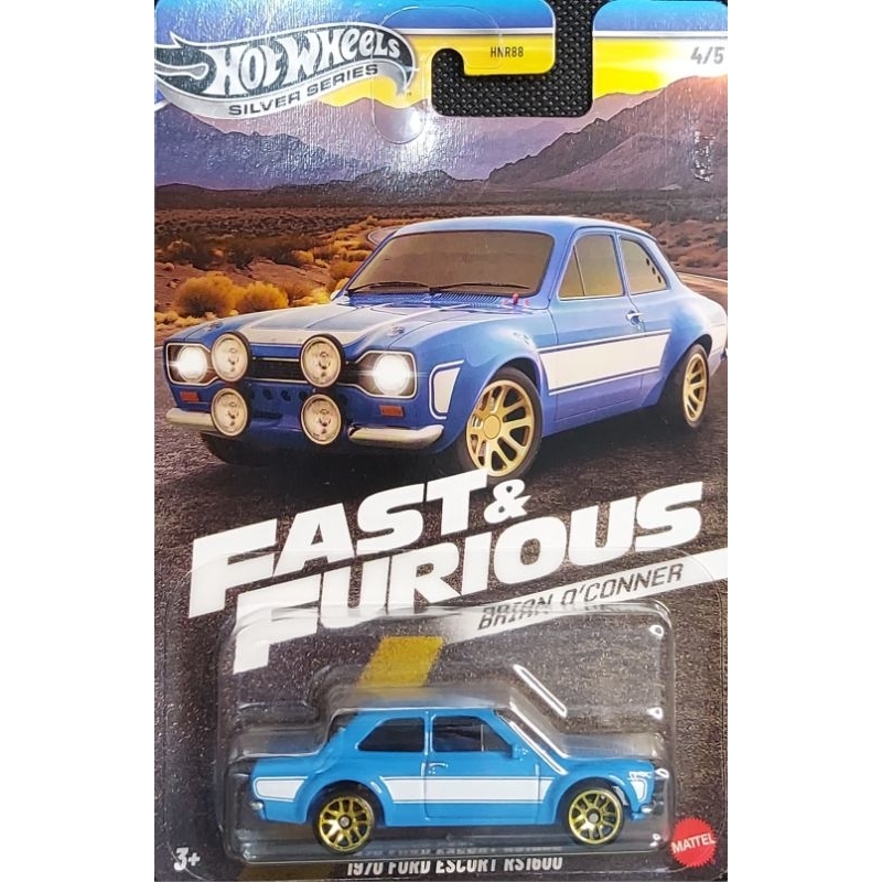 HOT WHEELS FORD ESCORT FAST FURIOUS