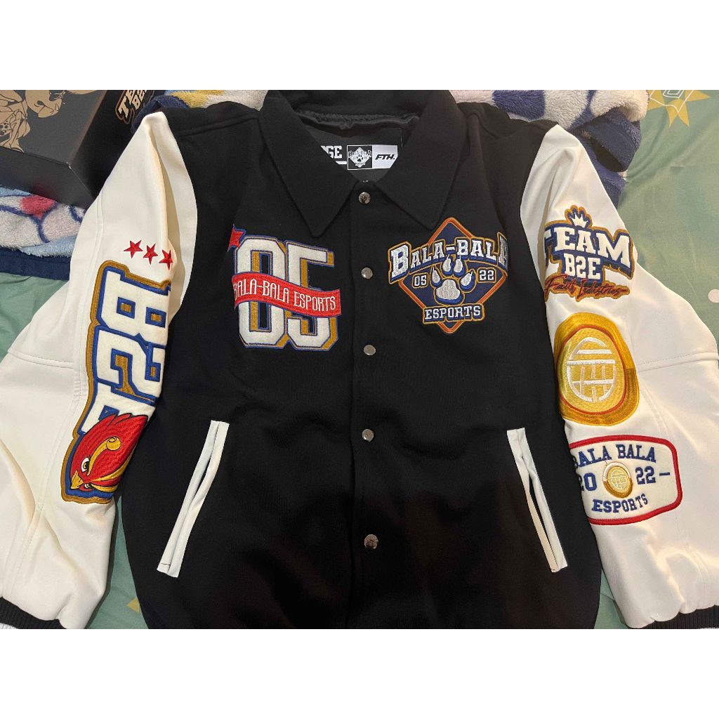 B2E x FTH "Inclusion Through Diversity" Varsity Leather Jacket - L