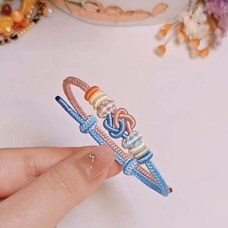 GelangDB | Gelang Tali Serut 2 Warna  Tibet Gelang Rajut Bracelet Gelang Tangan Serut Gelang Tali Ho