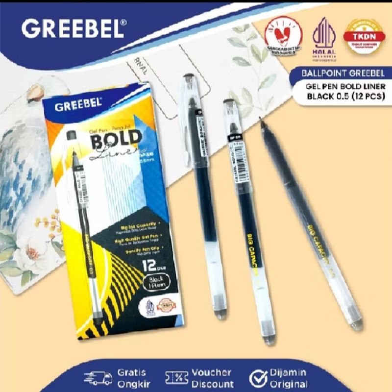 GREEBEL GEL PEN BOLD GP-516